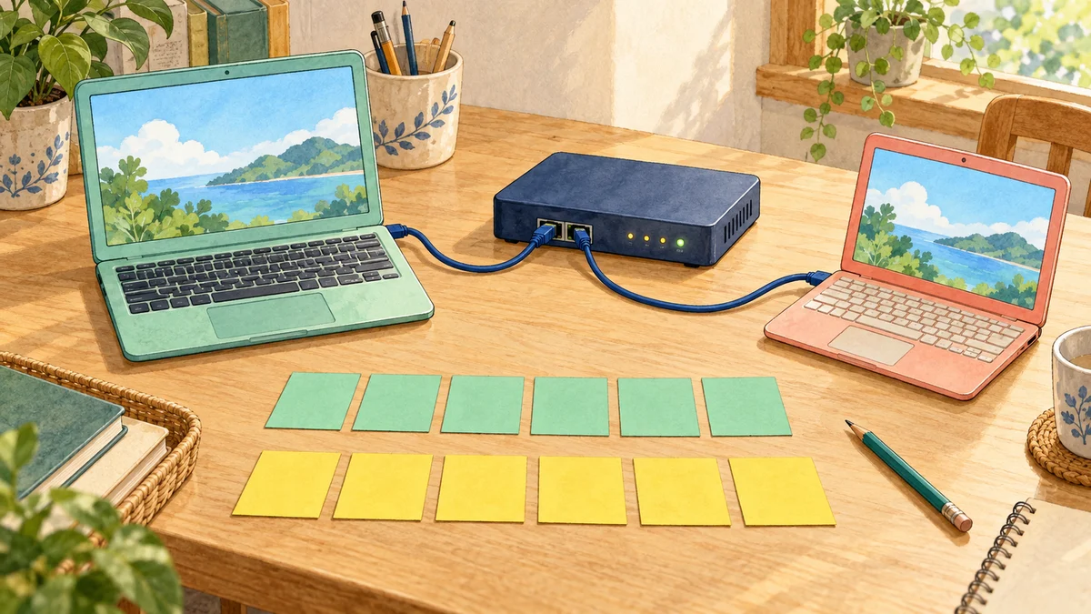 インターネットは、どうしてデータを小分けにするの?:内容をイメージした挿絵